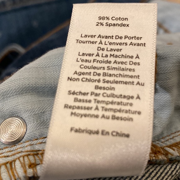 Talbots Flawless Slim Ankle Size 12 Pale Tulip Print - Picture 7 of 7